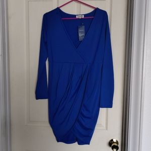 Long sleeve shirt dress